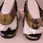 OH DEER FIRECRACKER STRAPPY MULTI-COLOR SANDAL SIZE 7