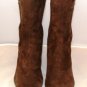 APEPAZZA WOMEN'S ORIONE CHOCOLATE SHORT 3" STRETCH BOOT SIZE 8
