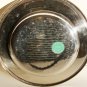 WM ROGERS VINTAGE 12" SILVER PLATE SERVING PLATTER W/ ROPE EDGING RIM