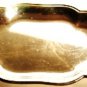 WM ROGERS SILVER CO SILVER-PLATE FOOTED BREAD/SNACK TRAY