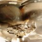 WM ROGERS SILVER CO SILVER-PLATE FOOTED BREAD/SNACK TRAY
