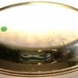 WM ROGERS SILVER PLATE BREAD PLATTER WITH ROLLED RIM