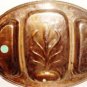 WM ROGERS SILVER PLATE 3 WELL MEAT PLATTER TRAY