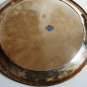 F B ROGERS VINTAGE 12" SILVER PLATE SERVING PLATTER W/ ROPE EDGING RIM
