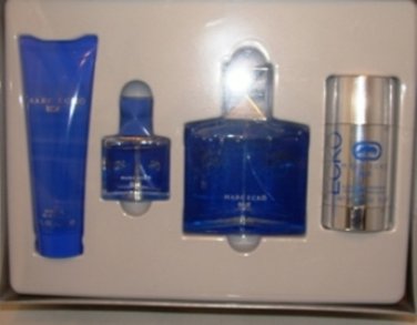 MARC ECKO ECKO BLUE 4 PC MEN'S COLOGNE AND BODY SET