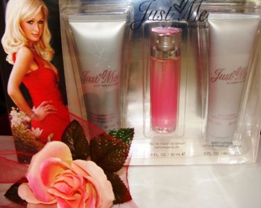 PARIS HILTON JUST ME 3 PC WOMEN'S PERFUME & BODY GIFT SET