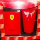 FERRARI RED 2 PC MEN 2.5 OZ COLOGNE & BODY GIFT SET