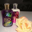 BATH & BODY WORKS RIO RUMBERRY 2 PC TRAVEL BATH SET BATH & BODY WORKS RIO RUMBERRY 2 PC TRAVEL BATH SET