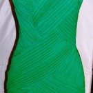 C LUCE WOMEN'S SLEEVELESS GREEN DEEP V-NECK DRESS SIZE, SM, MED, LG