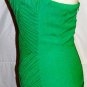 C LUCE WOMEN'S SLEEVELESS GREEN DEEP V-NECK DRESS SIZE, SM, MED, LG