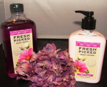 B & BW FRESH PICKED FIRST BLOOM 2 PC BATH SET