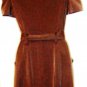 C LUCE BLACK SHORT SLEEVE DRESS W/ TIE BELT SIZE SM 4-6