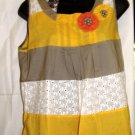 YOUNG THREADS ROUND NECK COLOR BLOCK TOP SIZES, MED-10, L-14 YOUNG THREADS ROUND NECK COLOR BLOCK TOP SIZES, MED-10, L-14