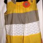 YOUNG THREADS ROUND NECK COLOR BLOCK TOP SIZES, MED-10, L-14