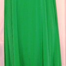 GRACIA WOMEN'S GREEN JERSEY HIGH LOW MAXI DRESS SIZE, S, M, L