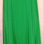GRACIA WOMEN'S GREEN JERSEY HIGH LOW MAXI DRESS SIZE, S, M, L