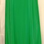 GRACIA WOMEN'S GREEN JERSEY HIGH LOW MAXI DRESS SIZE, S, M, L