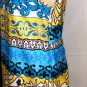 YOUNG TRENDS WOMEN'S V-NECK SLEEVELESS MULTI-COLOR DRESS SIZE S, L, XL