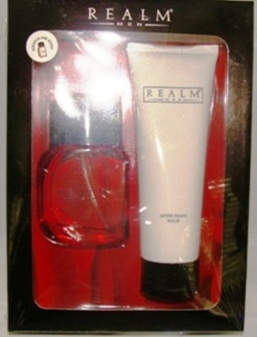 REALM 2 PC MEN'S 1 OZ COLOGNE BATH & BODY GIFT SET