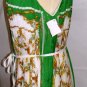 YOUNG TRENDS WOMEN'S SLEEVELESS MULTI-COLOR BELTED DRESS SIZE XL