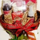 BLACKBERRY VANILLA 6 PC BATH SET WITH REUSABLE CONTAINER