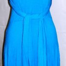 ELAN CONVERTIBLE BLUE COVER UP DRESS SIZE SM, MED, LG