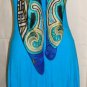 ELAN CONVERTIBLE BLUE COVER UP DRESS SIZE SM, MED, LG