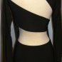EIEN BLACK LONG SLEEVE BLACK MINI DRESS SIZE SM, MED, LG