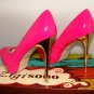 ZIGI SOHO REVEL HOT PINK PATENT WOMEN'S STILETTOS HEELS