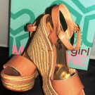 MADELINE GIRL SURF NUDE PATENT ANKLE STRAP SANDAL SIZE 7, 8 MADELINE GIRL SURF NUDE PATENT ANKLE STRAP SANDAL SIZE 7, 8