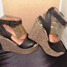 BACIO 61 PIGLIO WOMEN'S BLACK ANKLE STRAPS SANDAL SIZE 7-M BACIO 61 PIGLIO WOMEN'S BLACK ANKLE STRAPS SANDAL SIZE 7-M