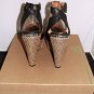BACIO 61 PIGLIO WOMEN'S BLACK ANKLE STRAPS SANDAL SIZE 7-M