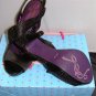 POETIC LICENCE WOMENS ROYAL OCCASION BLACK PLATFORM PUMPS SIZE 8, 9