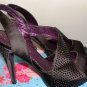 POETIC LICENCE WOMENS ROYAL OCCASION BLACK PLATFORM PUMPS SIZE 8, 9