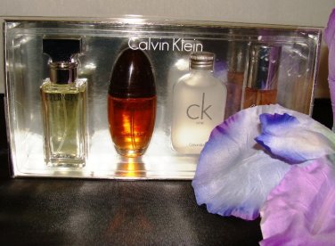 CALVIN KLEIN 4 PC WOMENS COFFRET PERFUME GIFT SET