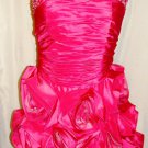 CINDERELLA SHORT HOT PINK SPECIAL OCCASION DRESS SIZE 4