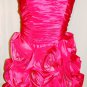 CINDERELLA SHORT HOT PINK SPECIAL OCCASION DRESS SIZE 4