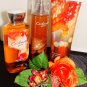 BATH & BODY WORKS CASHMERE GLOW 3 PC TRAVEL BATH SET