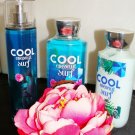 BATH & BODY WORKS COOL COCONUT SURF 3 PC BATH SET BATH & BODY WORKS COOL COCONUT SURF 3 PC BATH SET