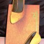 BACIO 61 CARINO CAMEL LEATHER PUMPS SIZE 6.5, 7.5, 8.5, 9