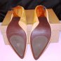 BACIO 61 CARINO CAMEL LEATHER PUMPS SIZE 6.5, 7.5, 8.5, 9