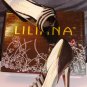 LILIANA OLGA 2 BLACK & LUCITE POINTED PUMPS SIZE 5.5, 6, 6.5, 7, 7.5, 8, 8.5,