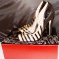 LILIANA OLGA 2 BLACK & LUCITE POINTED PUMPS SIZE 5.5, 6, 6.5, 7, 7.5, 8, 8.5,
