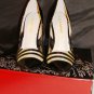 LILIANA OLGA 2 BLACK & LUCITE POINTED PUMPS SIZE 5.5, 6, 6.5, 7, 7.5, 8, 8.5,