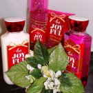 BATH & BODY WORKS BE JOYFUL 4 PC BATH & BODY SET