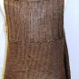 MYSTREE OLIVEGREEN SLEEVELESS FUR TRIM VEST SIZE SM