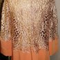 GRACIA BEIGE & TAN LASER DESIGN CUTTING TOP SIZE SM, MED, LG