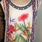 JEALOUS TOMATO SLEEVELESS MULTI-COLOR SHEER TOP SIZES SM, MED, LG