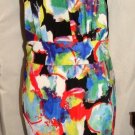 SYMPHONY SLEEVELESS MULTI-COLOR PRINT DRESS SIZE 2XL SYMPHONY SLEEVELESS MULTI-COLOR PRINT DRESS SIZE 2XL