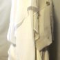 GRACIA WHITE MINI PEARLS LONG SLEEVE TOP SIZE MED, LG